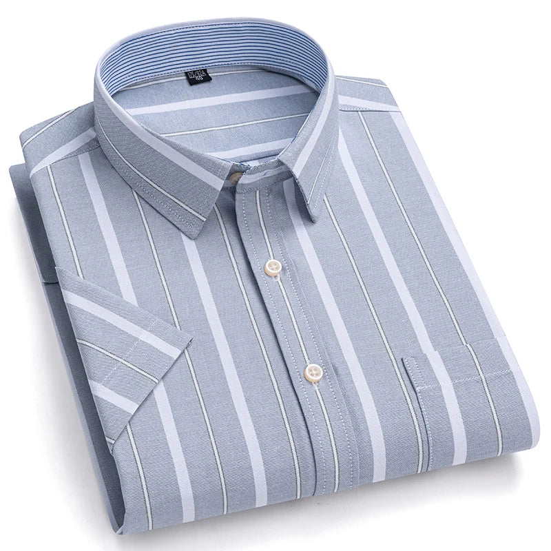 Merlin | Camisa Casual y Elegante de Manga Corta 