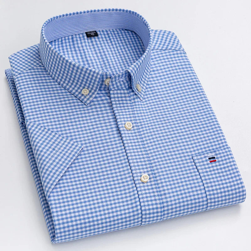 Merlin | Camisa Casual y Elegante de Manga Corta 