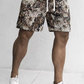Thomas|Kurze Blumen Sommer Herren Stil Bequem 